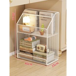 办公室文件架落地书架多层小推车资料整理试卷分层收纳置物架子办