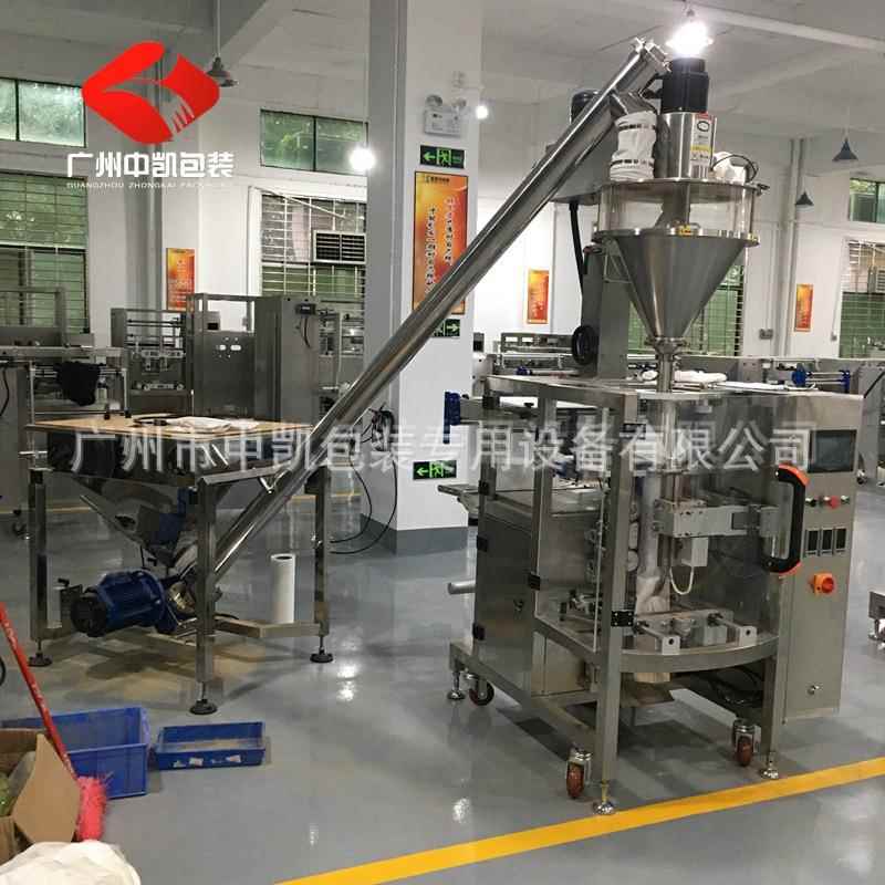 大尺寸颗粒包装机味精食盐白糖自动称重组合称颗粒包装机工厂