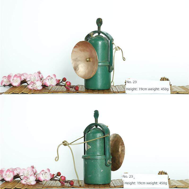 老嘎斯灯 瓦斯灯提灯电石灯铜铁质矿灯古玩杂项民俗老物件收藏品