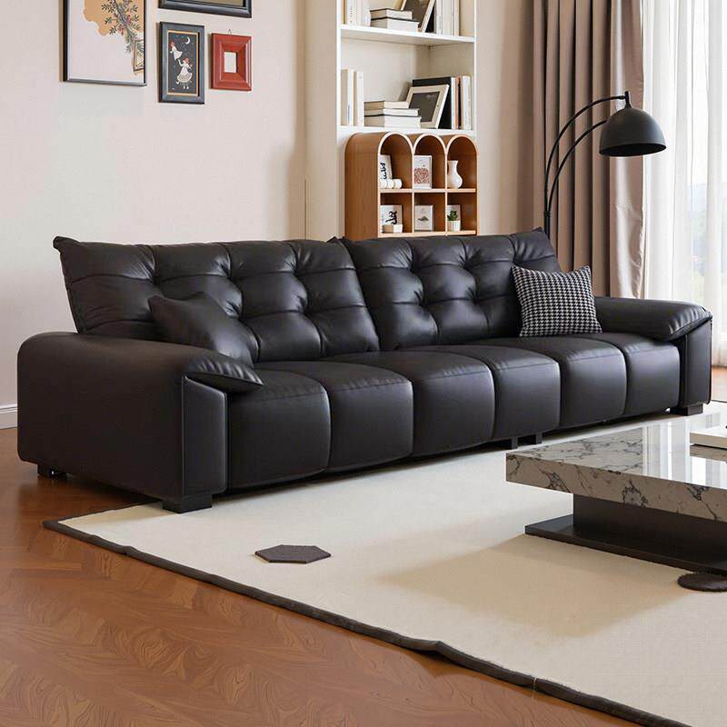 2026新款真皮沙发小户型沙发劳伦斯猫抓皮三人位沙发客厅现代简约