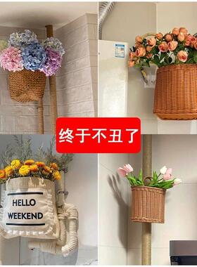 燃气管道遮挡装饰升级款天然气表美化遮丑厨房气表箱遮丑改造水管