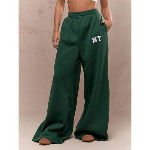 L 12856 Casual Loose Straight Pants 休闲宽松长裤