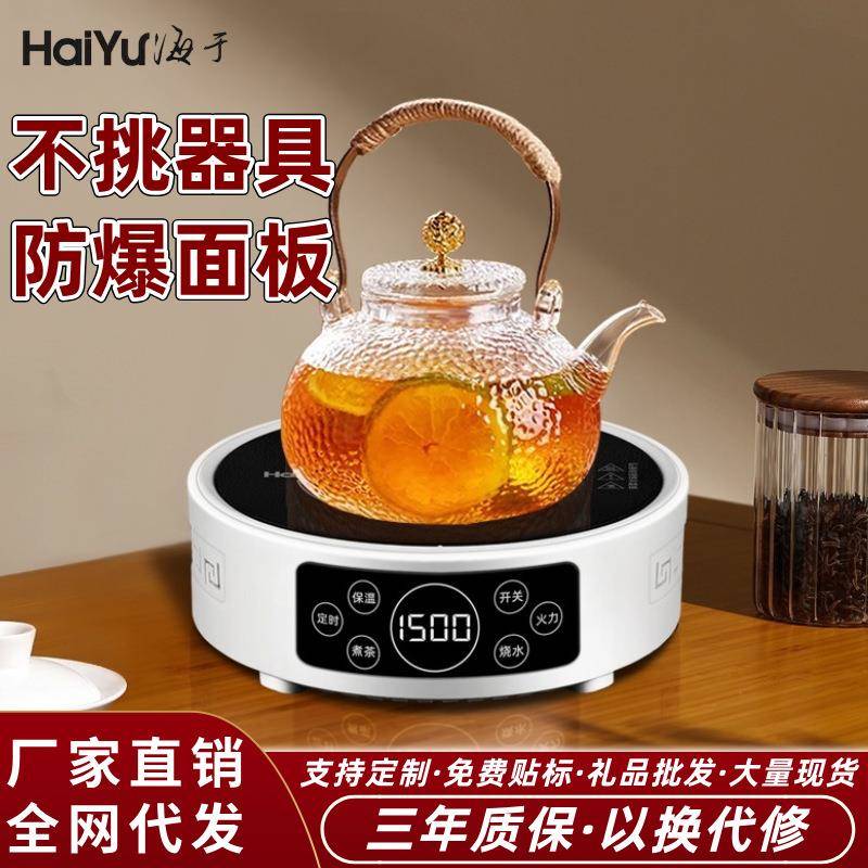 电茶炉家用煮茶炉多功能茶饮机泡茶电陶炉办公室小型煮茶器静音炉