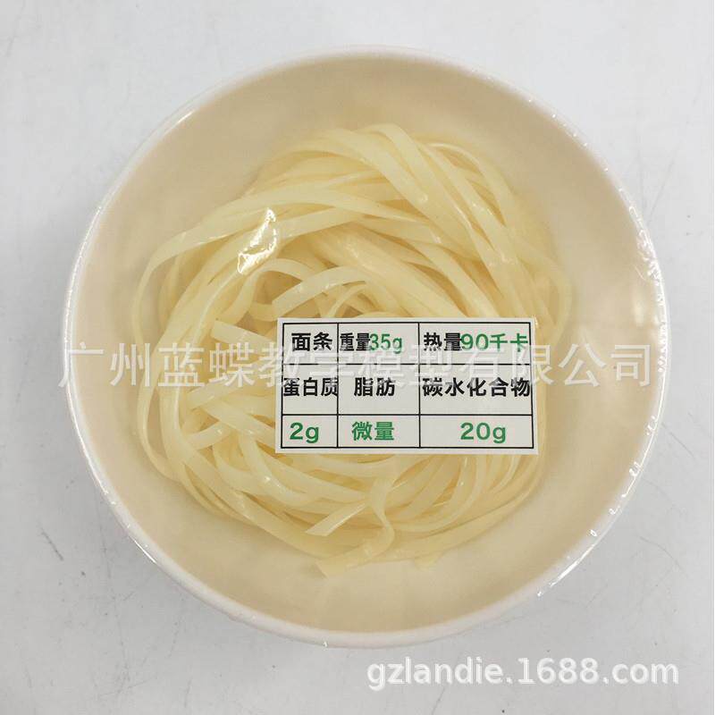 仿真面条模型 仿真食物模型 营养模型金字塔配件 膳食宝塔食物