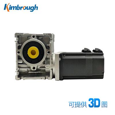60蜗轮减速无刷电机48V200W3000RPM减速比5-80