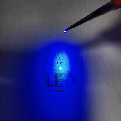 LED 0201灯珠 小贴片灯珠0.5毫米0.3nm 红色蓝灯黄翠绿橙冰蓝白