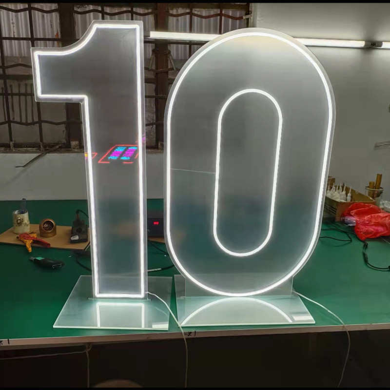 MARRYME求婚灯LOVE字母灯led霓虹灯10岁生日数字灯520发光字定制