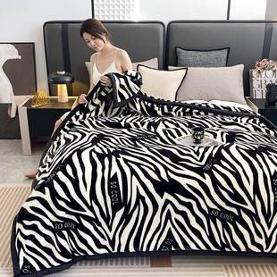 冬季 A瑚类双绒加00005厚保暖层云毯舍尔毛毯法兰绒珊毯子拉舍尔毛