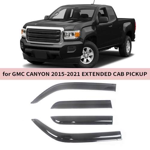 适用GMC Canyon EXTENDED 2015-2021晴雨挡侧窗导流板雨眉加厚
