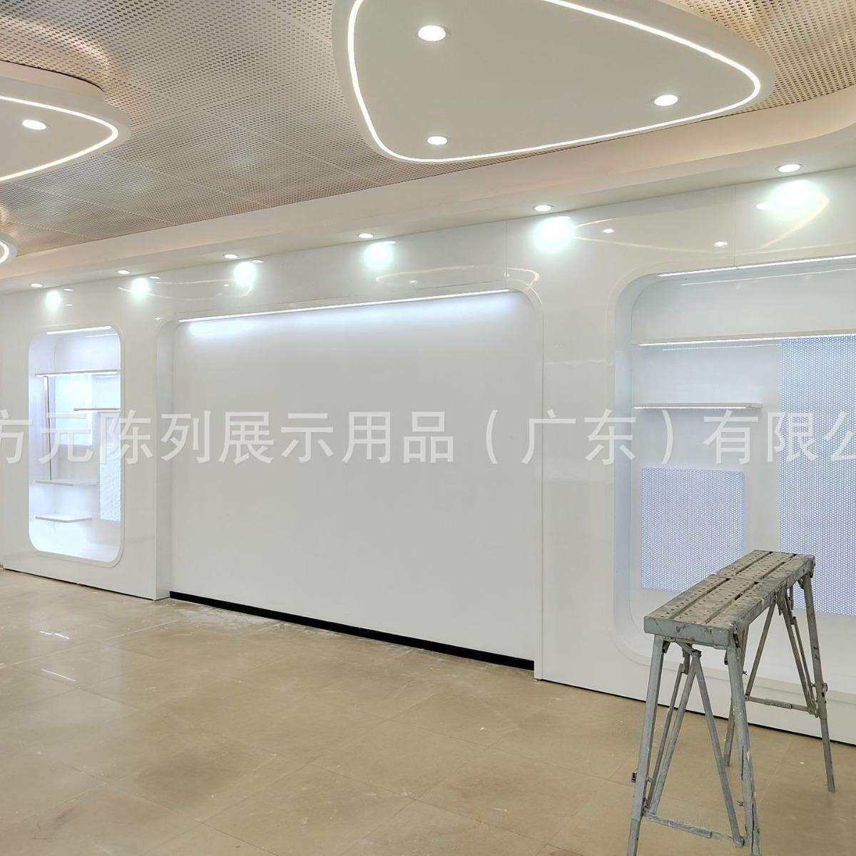 企业展厅 公司展厅 会议厅墙面展柜制作 整店设计 样品间展览道具