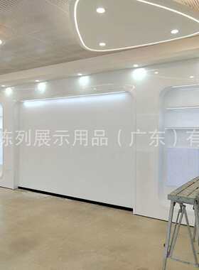 企业展厅 公司展厅 会议厅墙面展柜制作 整店设计 样品间展览道具
