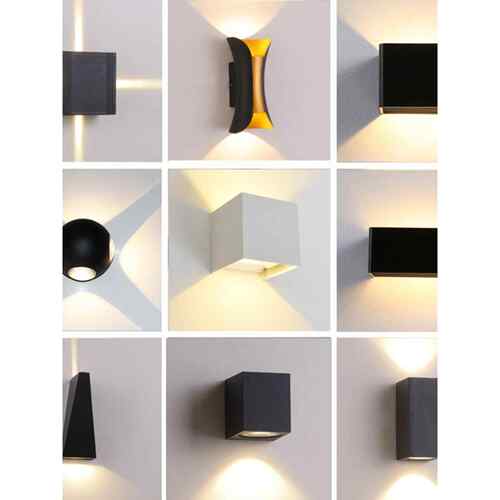 现代简约户外防水led壁灯酒店创意过道楼梯走廊客厅床头壁灯卧室