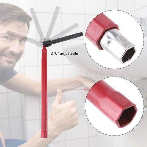Stand Tap Nut Wrench Set, 8-13mm Sink Tap Nut Wrench, Basin