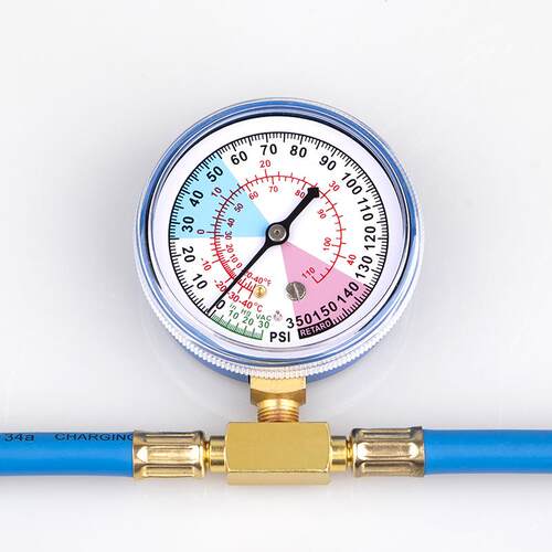 R134a快速加氟工具，汽车空调加氟管冷媒表管，冷媒加注管