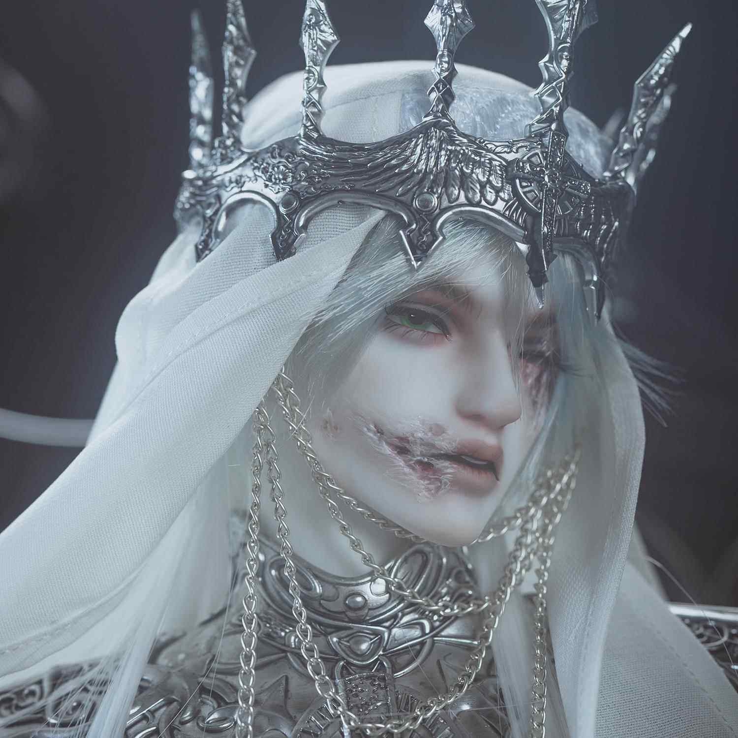 Ringdoll戒之人形 特四鲍德温四世麻风王面具原创正版BJD娃娃SD男