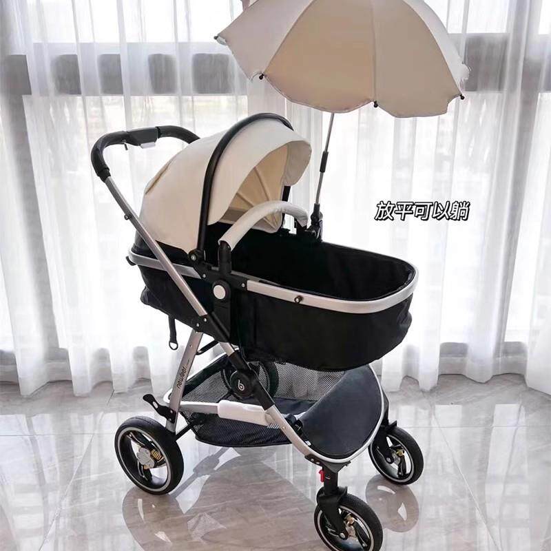 newber纽贝尔婴儿推车可坐躺轻便折叠高景观宝宝0到3岁婴幼儿睡篮