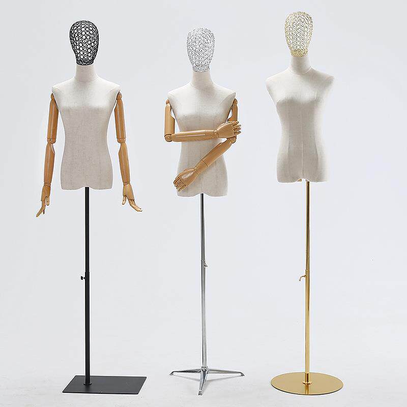 模特道具女半身韩版服装店橱窗婚纱模特架子全身女装时尚展示架