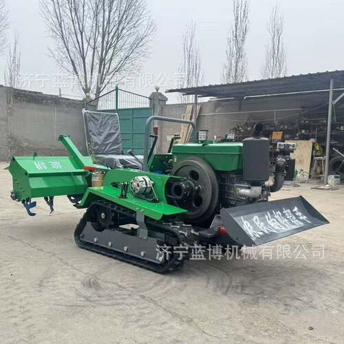 乘坐式微耕机自走式果园耕地机小型多功能犁地秸秆还田机