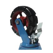 刹车脚轮.推车万向轮 1000公斤 加重橡胶转向轮 承载650