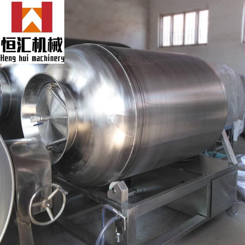 自销大型肉制品真空滚揉机全自动酱牛肉入味机生产厂家1000液压