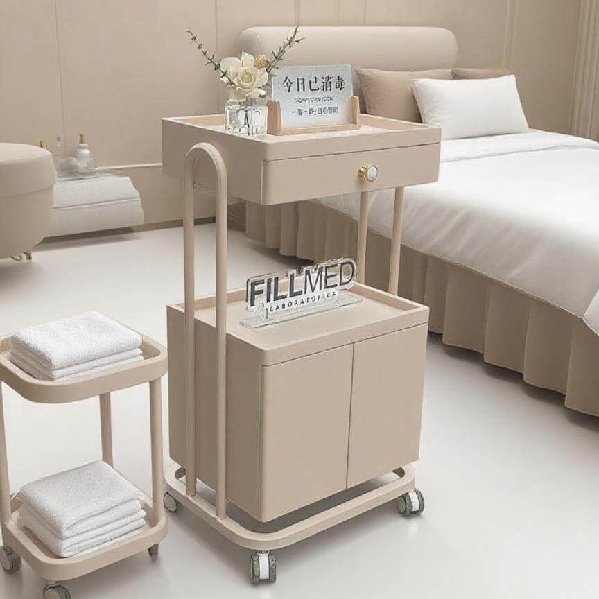 美容院专用小推车皮肤管理移动手推置物架整形高级仪器手推工具车