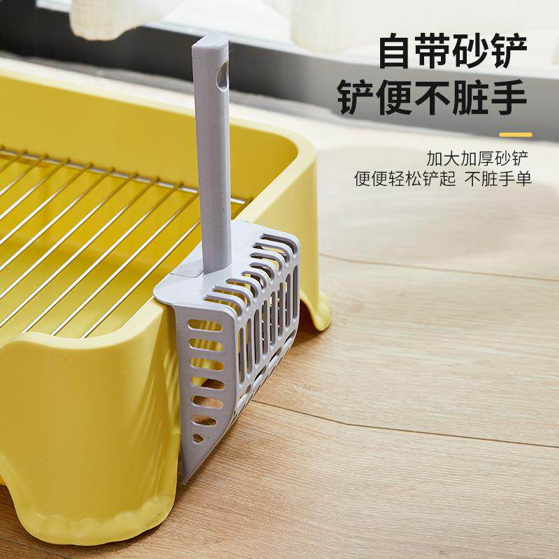 尿便盆尿盘狗厕所大号平板式室内新款清洁用品宠物尿盆子带立柱