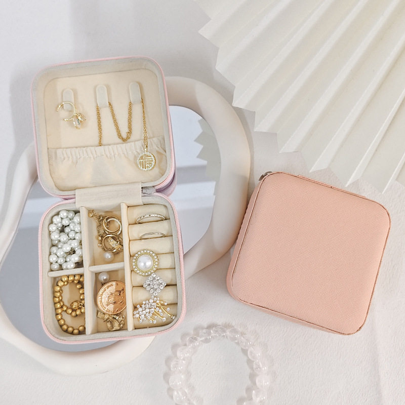 可爱小巧首饰盒布艺旅行随身便携项链戒指耳钉饰品收纳包迷你手包,包装,首饰包装,淘宝优惠券,粉丝福利购,淘宝优惠卷