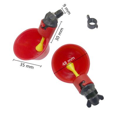 1 Pcs Chicken Drinking Cup Automatic Drinker Chicken Feeder