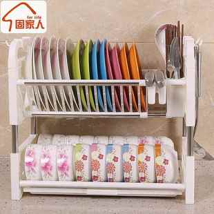 厨水房放碗架沥架灶zhang542台碗碟放东西置架碗盘子筷收物纳用品