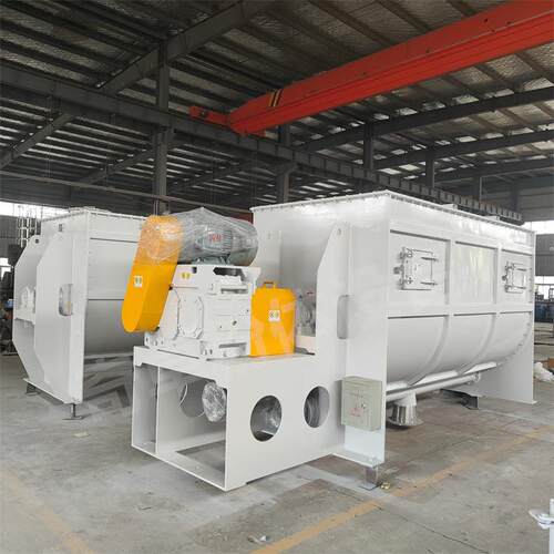 奇卓卧式肥料混料机 不锈钢材质304螺带混合机 QZ-WLD-8000L