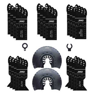 多功能震动切割快速万用摆动锯片据修片切24pcs 锯片锯混装机宝边