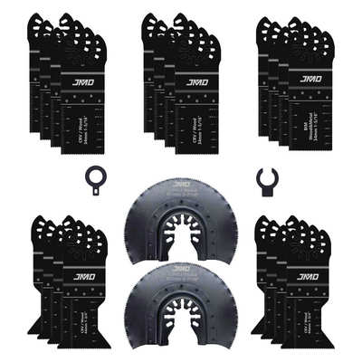 据切万用边摆动多功能宝混装片震动机修切割锯片锯24pcs快速锯片