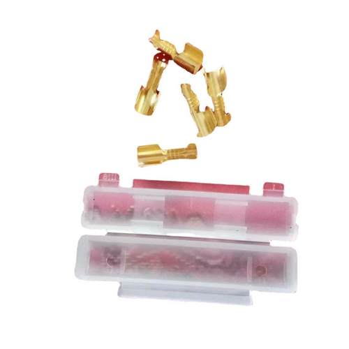 原料6x30保险丝管座保险丝小盒子花生壳平头管玻璃管保险座熔断器