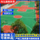 硅PU塑胶场地 硅pu羽毛球场地 运动塑胶跑道体育公园篮球场