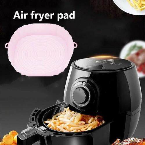 Air Fryers Baking Tray Silicone Round Baking Pan Mat