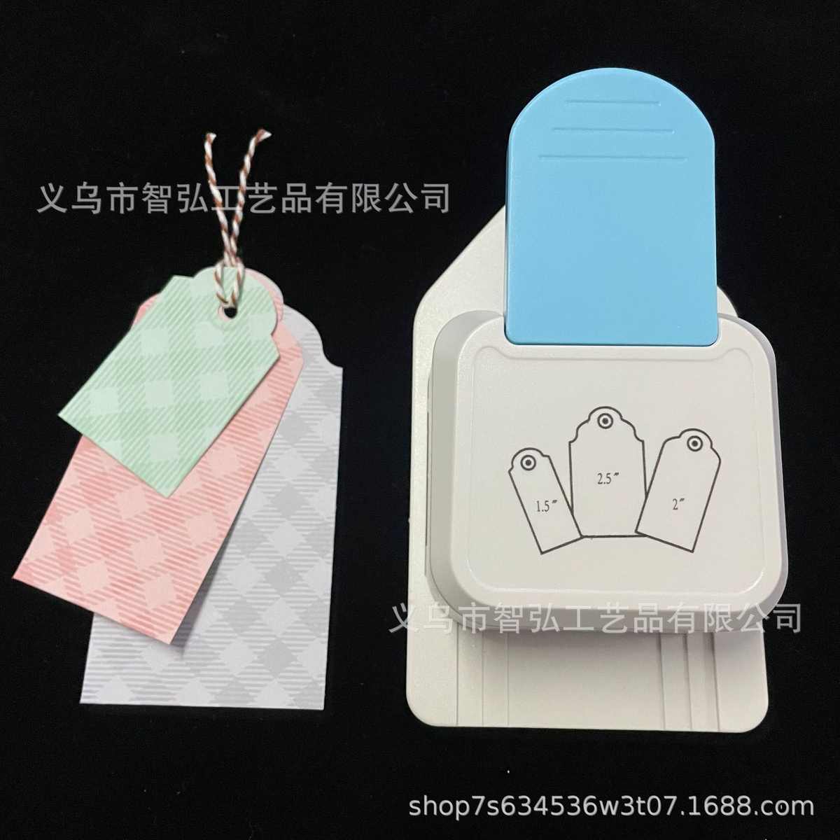 压花器打花器diy手工儿童益智压花机压图器三合一吊牌书签打孔机