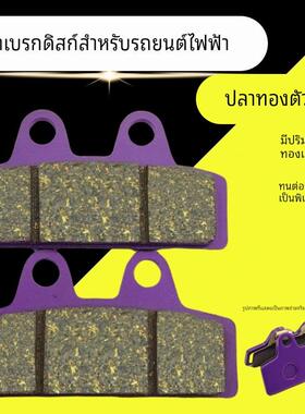 小金鱼碟刹片杰宝大王电摩通用碟刹下泵刹车蹄新国标电动车刹车片