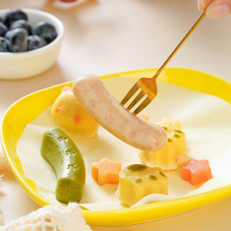 蒸米糕儿童蒸糕模具宝宝辅食自制压花婴幼儿耐热家用烘培卡通馒头