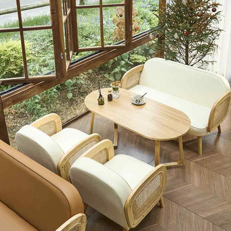 咖啡厅奶茶店商用休息区双人卡座接待洽谈单人沙发椅民宿休闲桌椅,商业/办公家具,沙发,淘宝优惠券,粉丝福利购,淘宝优惠卷