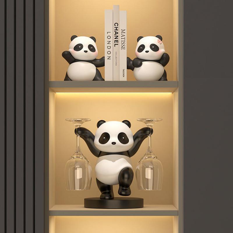 2025新轻款奢现代酒柜件熊猫红酒高档客厅饰GtbFeDzi玄关电装视柜