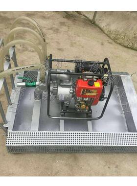 柴油12马力农式用机挖藕 14马力挖藕机 潜CWR水船藕型挖机汽油挖