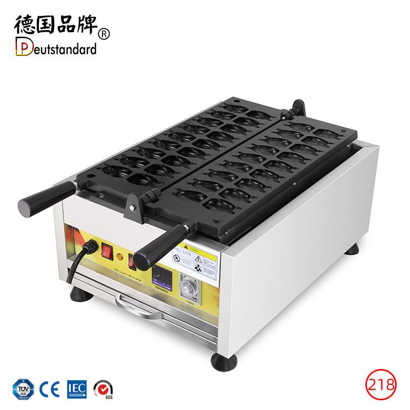 华夫饼机龙猫华夫机龙猫型华夫食品小吃设备可爱龙猫形状的华夫炉