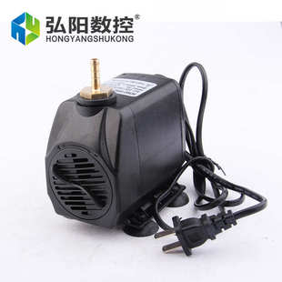 60W 雕刻机冷却水泵 雕刻机潜水泵 激光雕刻机主轴抽水泵 3米扬程
