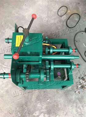 小型电动弯管机 大棚圆管方管弯弧机 Small rounding machine