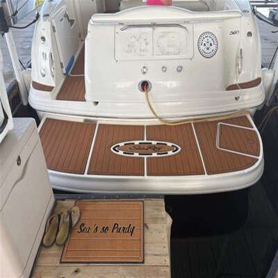 2002-2006 Sea Ray Sundancer 360 游艇船舶EVA柚木地板亚马逊