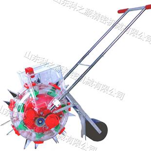 手推式玉米黄豆播种机农作物播撒作业设备便携式一体撒种机