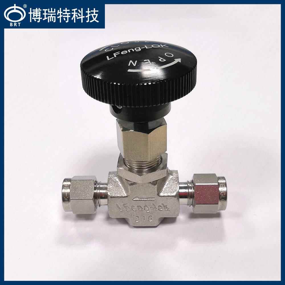 BPF-K型20Mpa/3000psi316不锈钢气路管线卡套式针型阀门