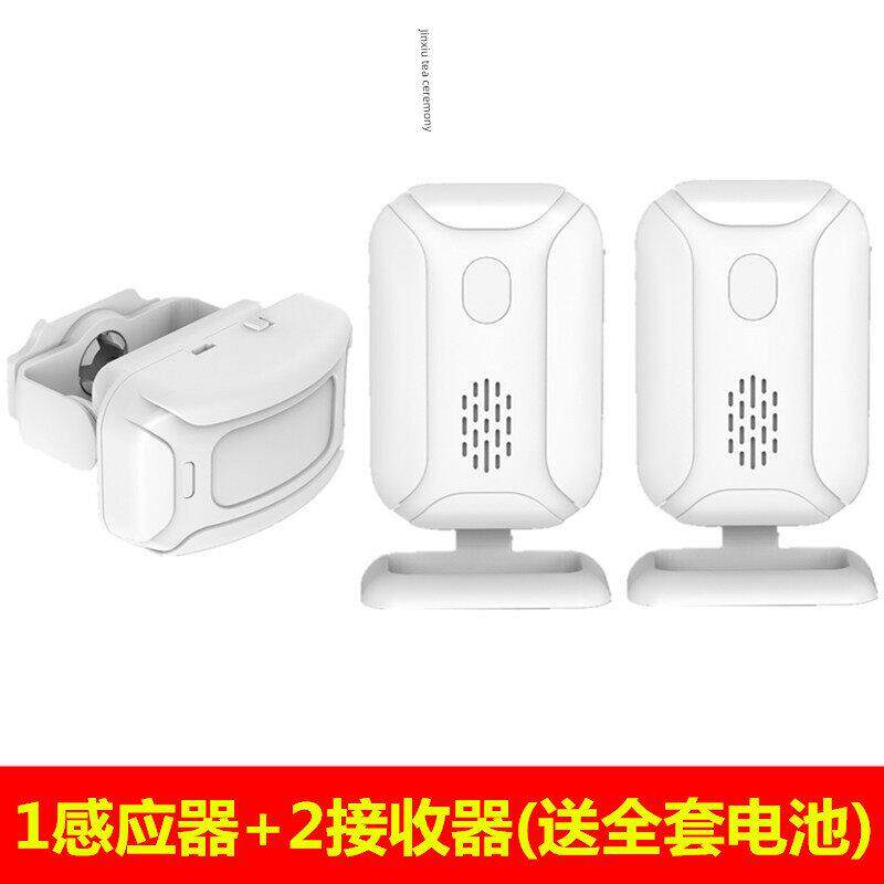 分体式欢迎光临感应器店铺进门迎宾器无线红外防盗感应门铃一拖二