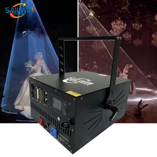 10W Animation ILDA Advertising Text Projector Laser Light
