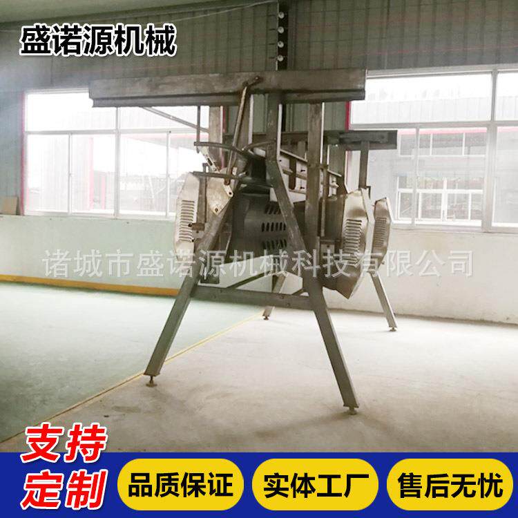 立式鸡鸭鹅宰杀机器A字型立式脱毛机屠宰场家禽屠宰拔羽毛设备